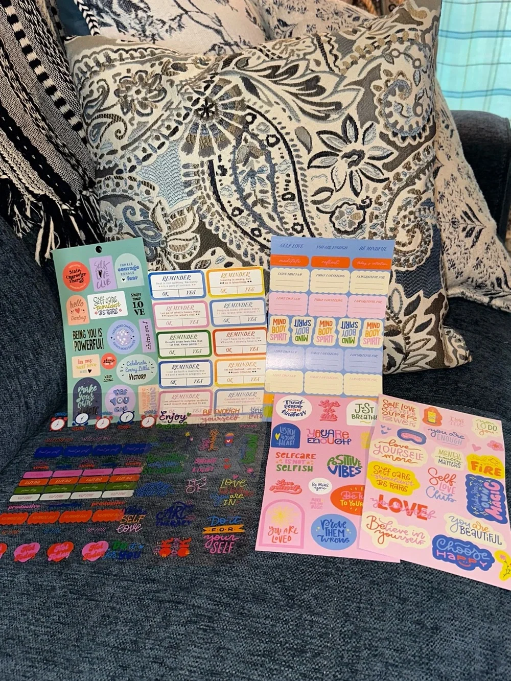 Happy Planner, Erin Condren, Pulsar Eco & Stampedous Loose Sheets Sticker Bundle